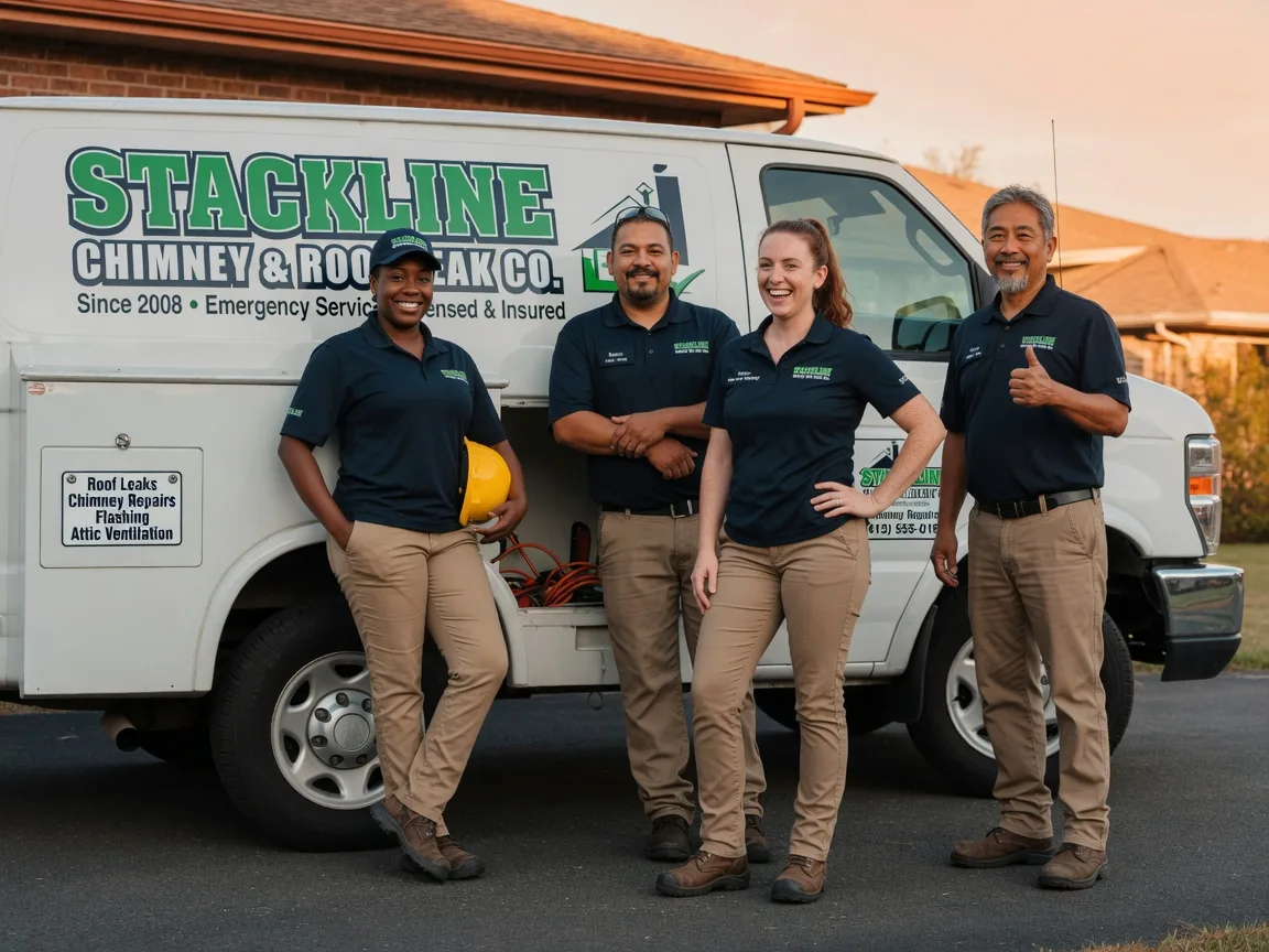 Chimney flashing repair company in Crooksville, OH